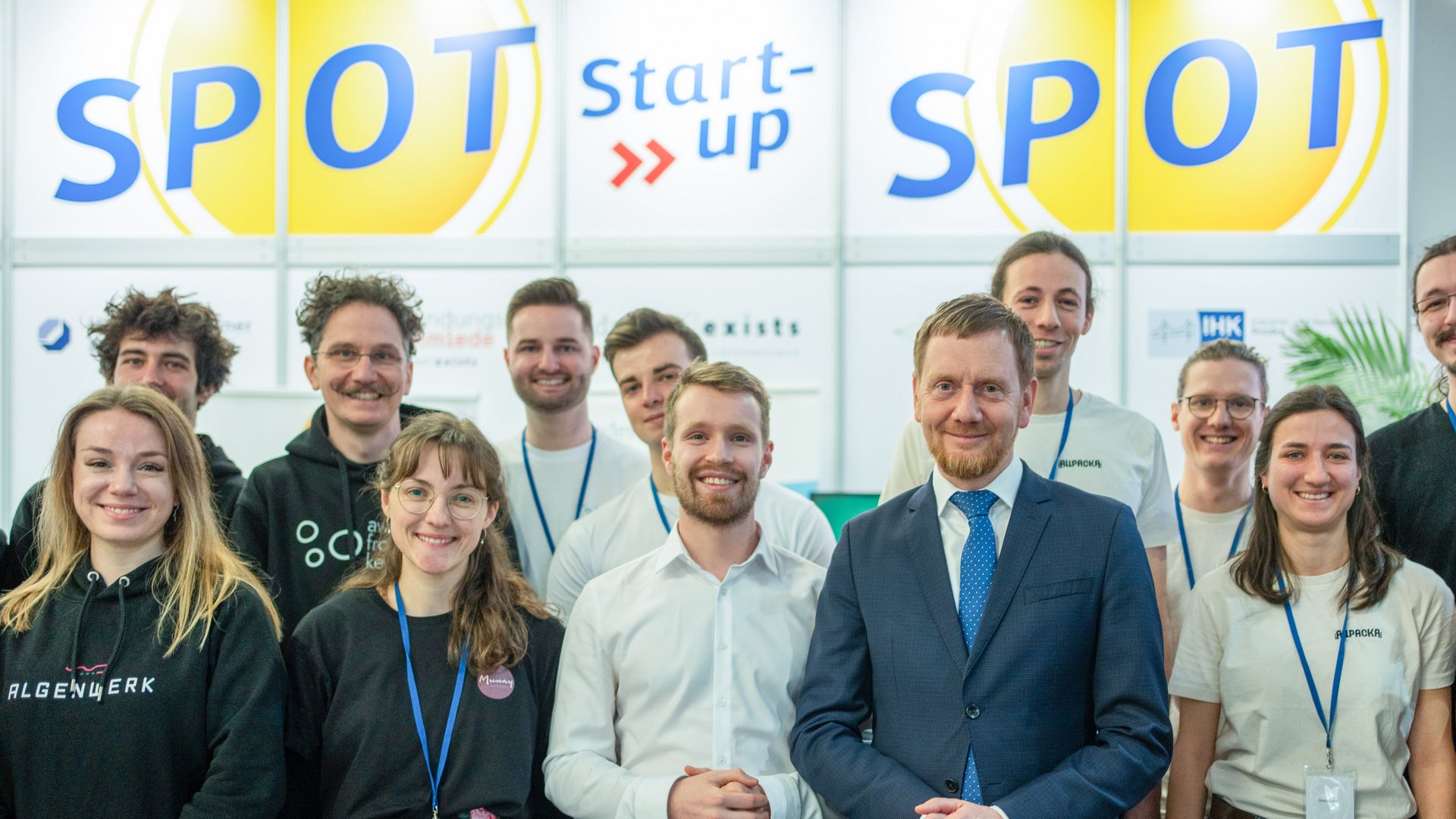 Start-ups on stage auf der KarriereStart